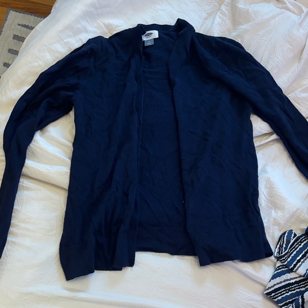 Old Navy Women's Navy Blue Cardigan